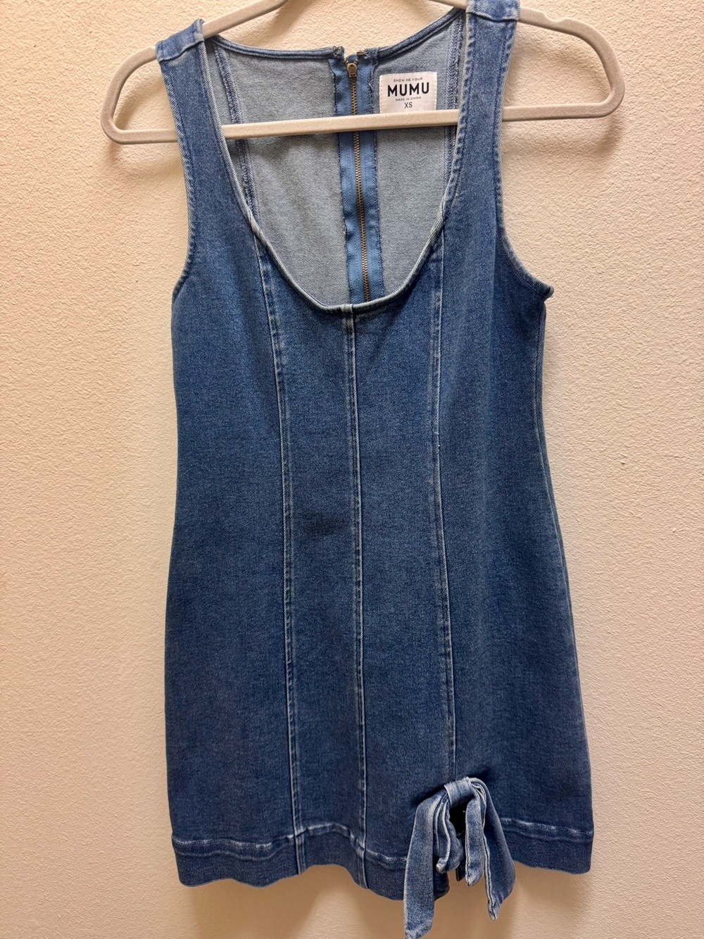 Show Me Your Mumu Denim Dress